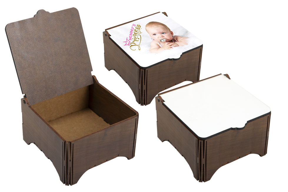 10x9x6cm Keepsake Box Premium Wooden Keepsake Box