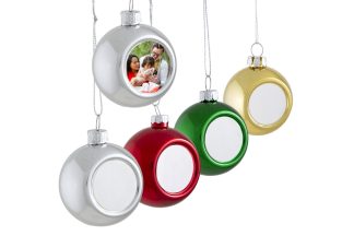 Glossy Christmas Tree Ball Ornaments